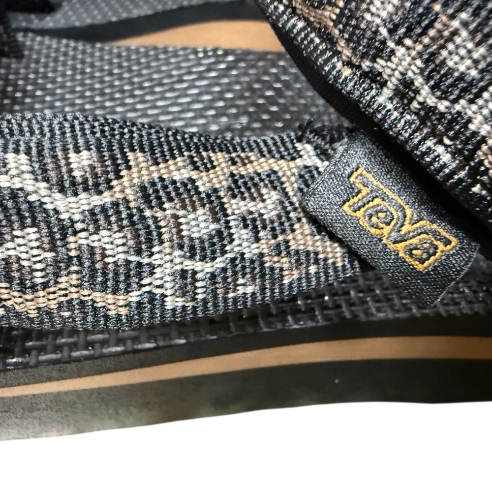 Teva Womens Flatform Universal DORINDA Leopard Print size 7 - Picture 7 of 10